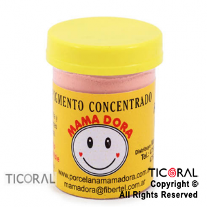 PIGMENTO CONCENTRADO P/PORCELANA FRIA DURAZNO X 15GR X 1